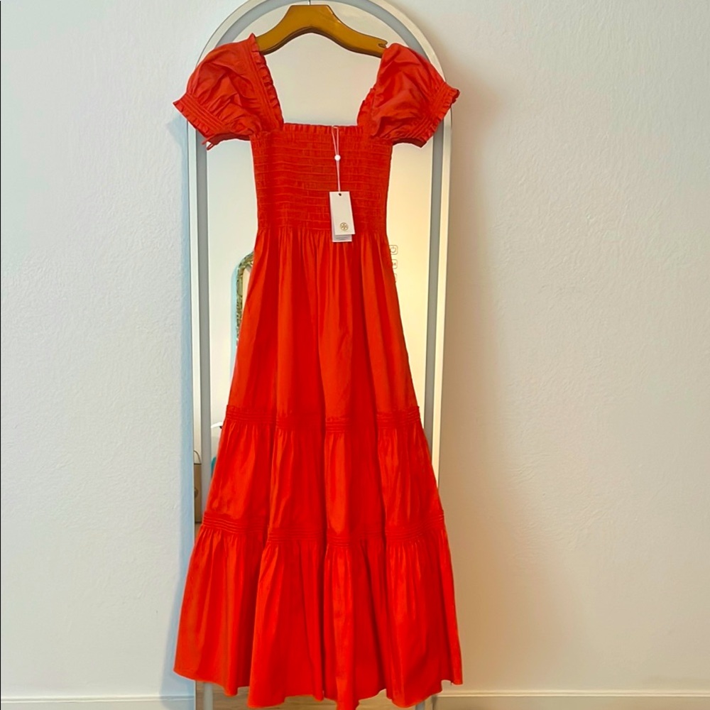 😍Tory Burch Puff Sleeve Dress